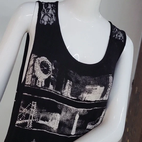 Ocasion Rhinestone Tank - Picture 2 of 8